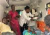 పెద్దవంగరలో రోడ్డు ప్రమాదం