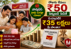 రోజుకు ₹50 పెట్టుబడి.. మెచ్యూరిటీకి ₹35 లక్షలు! పోస్టాఫీస్ గ్రామ సురక్షా యోజనలో ఏముంది?Invest Just ₹50 a Day and Get ₹35 Lakhs! Inside Post Office Gram Suraksha Yojana