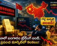 చైనాలో గోల్డ్ ట్రేడింగ్‌కు బ్రేక్.. ప్రపంచ బంగారం మార్కెట్‌లో అలజడి.. అసలు ఏం జరుగుతోంది?